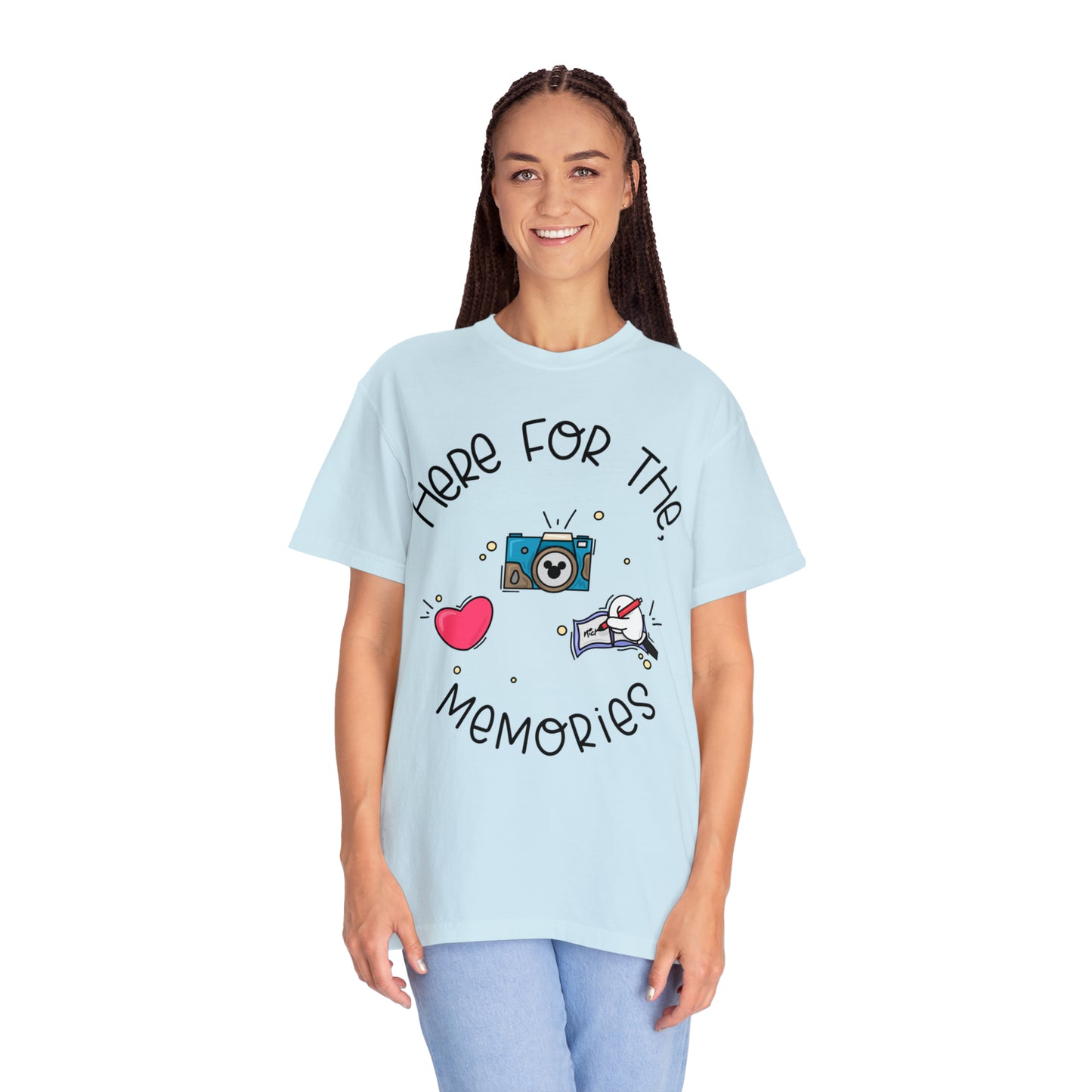 Adult Here for the Memories Tee - Comfort Colors