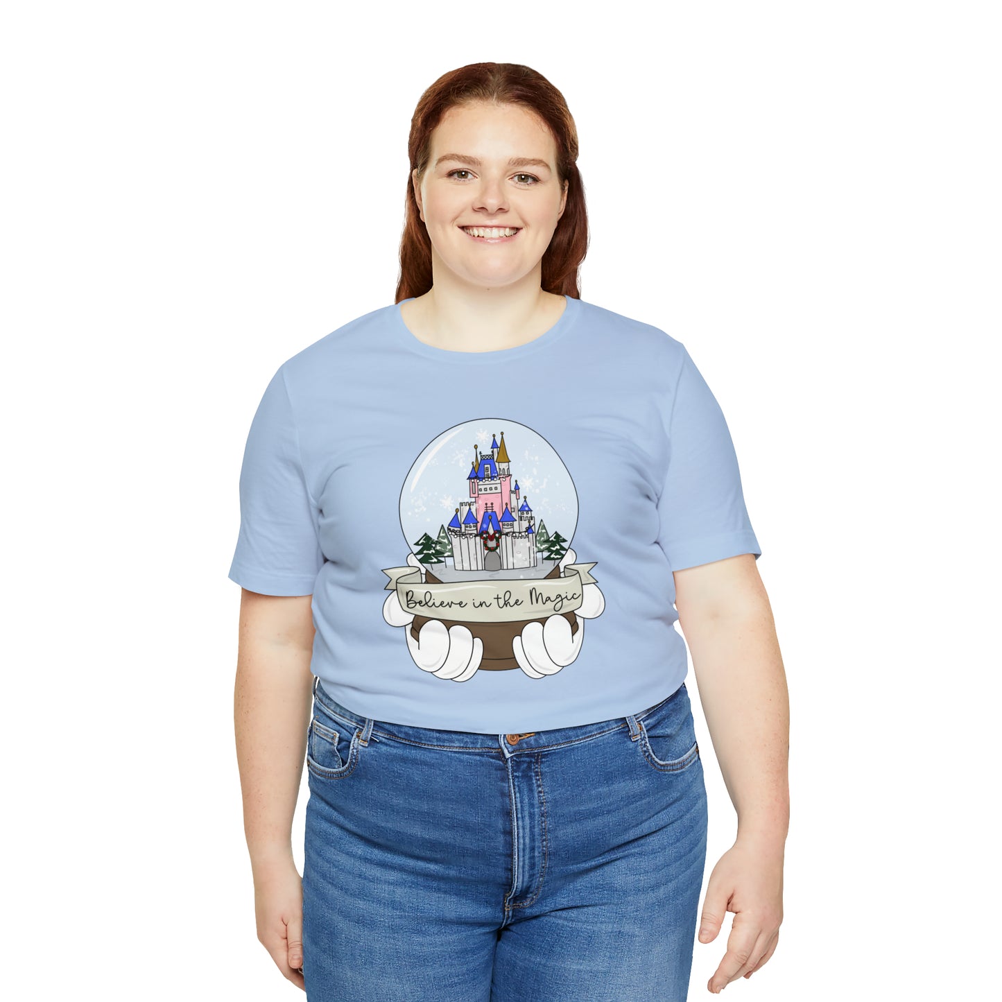 Adult WDW Snow Globe Tee - Bella + Canvas
