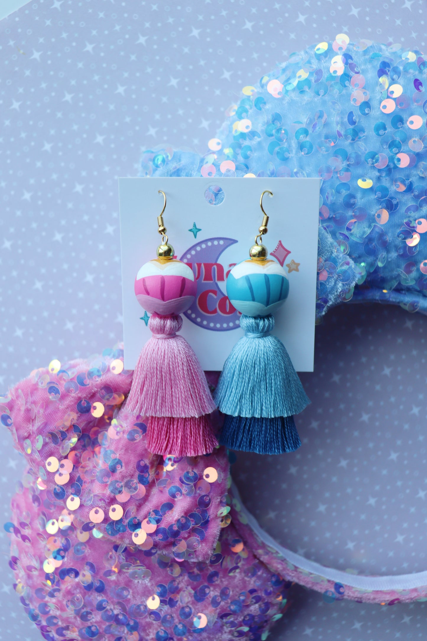 The Royal Wardrobe Tassel Earrings