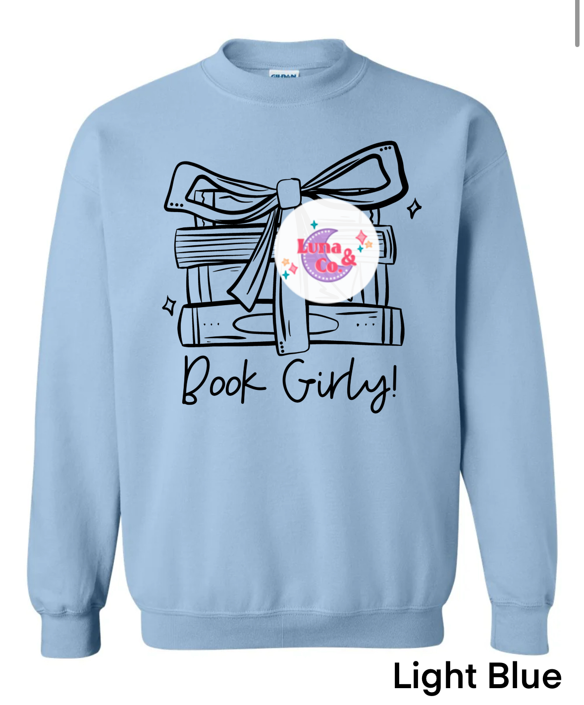 Book Girly Sweatshirt