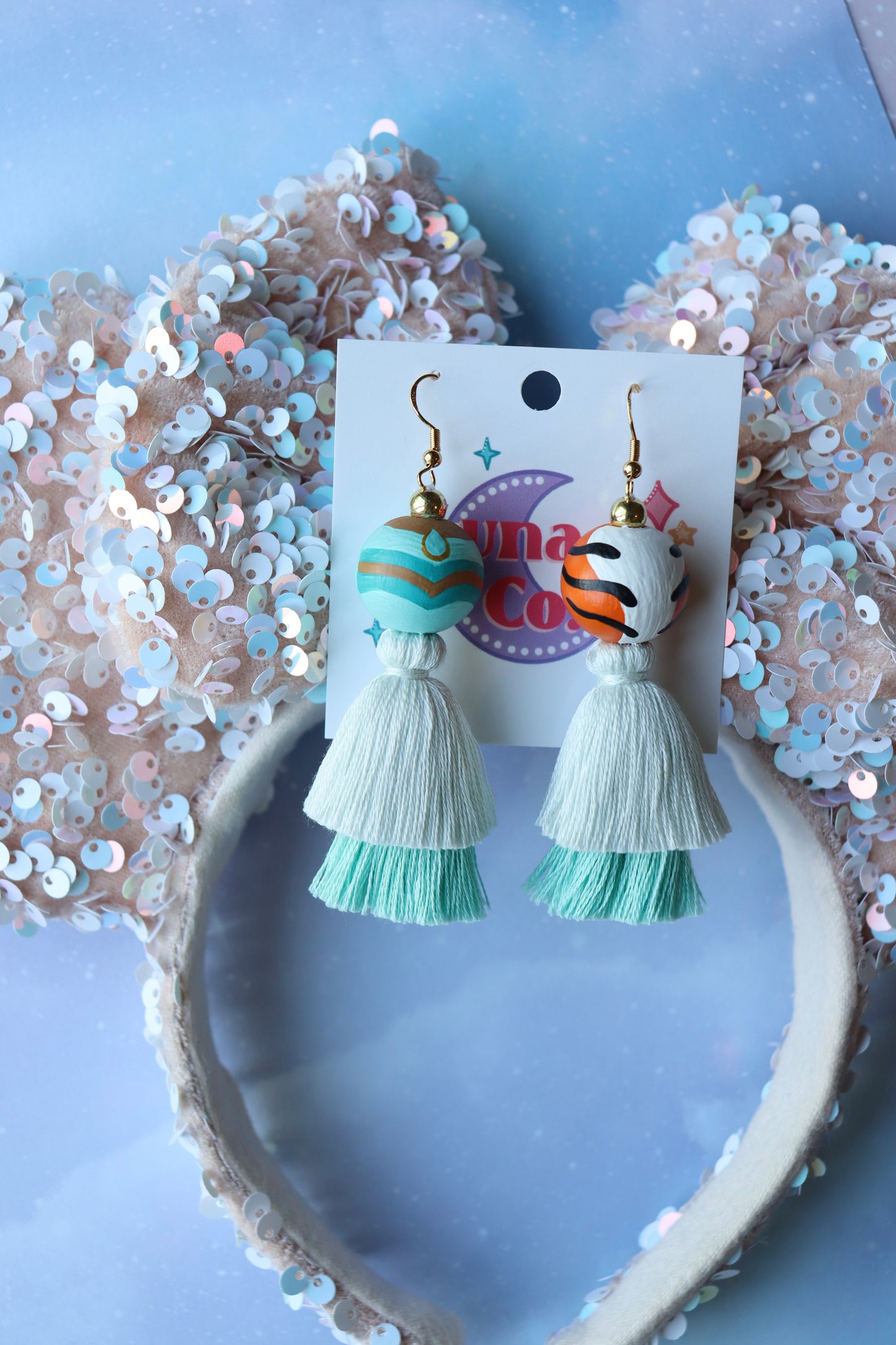 Arabian Nights Tassel Earrings