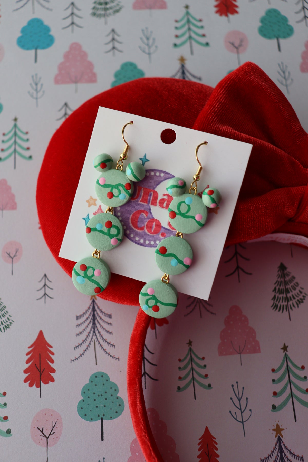 Christmas Tree Lights Dangles