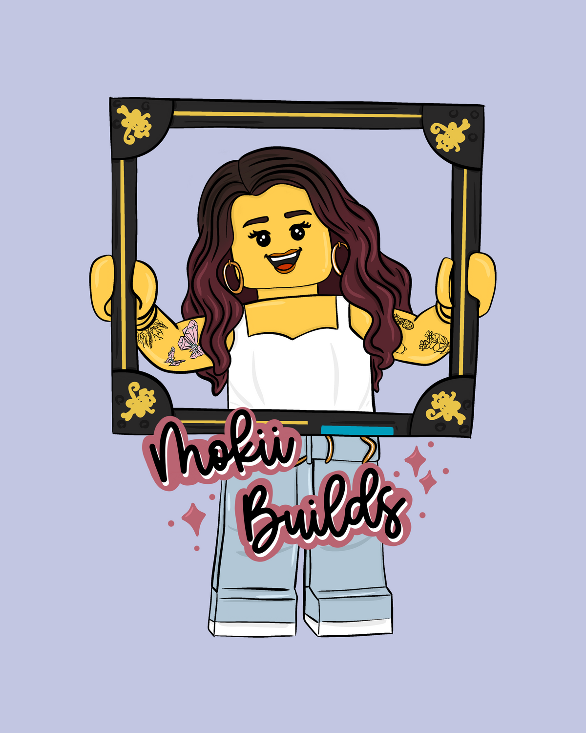 Custom Minifig Portrait Spot