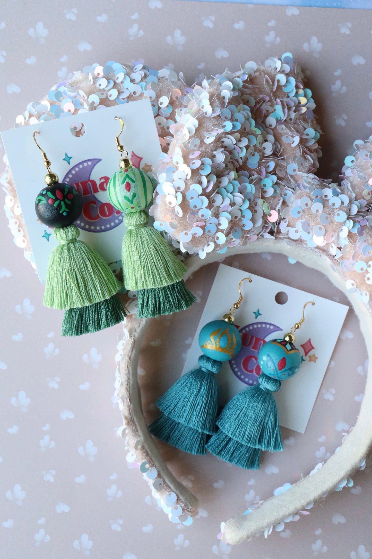 Arendale Royalty Tassel Earrings