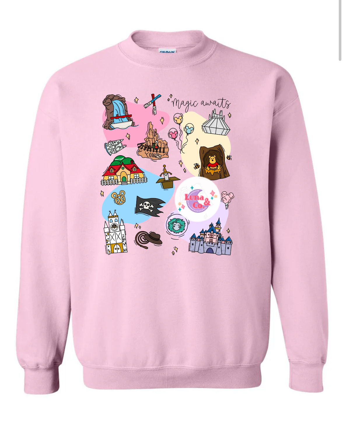 Magic Awaits DL Doodle Sweatshirt