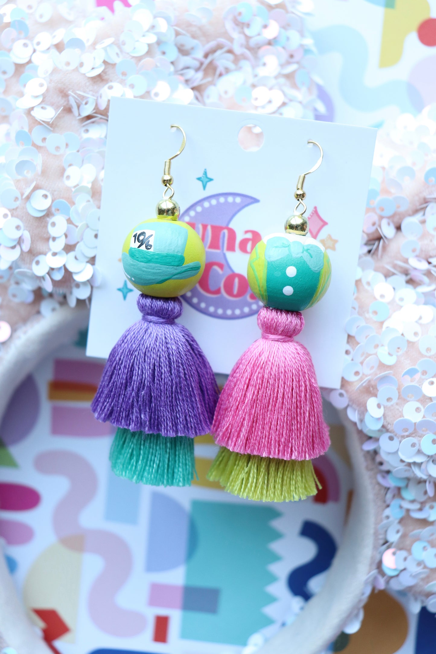 The Hatter Tassel Earrings