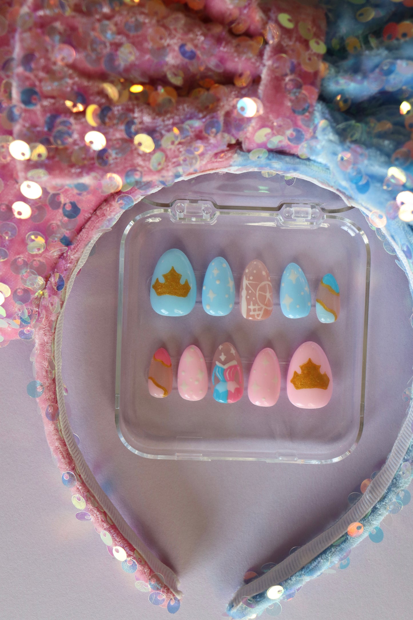 Make it Pink, Make it Blue Press on nails