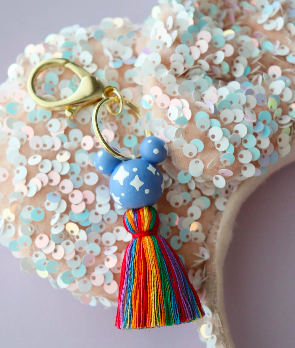 Main St Fireworks Keychain