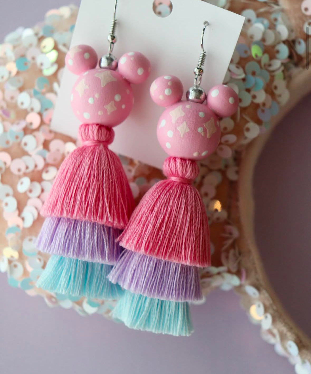 Fairytale Starlight Tassel Earrings