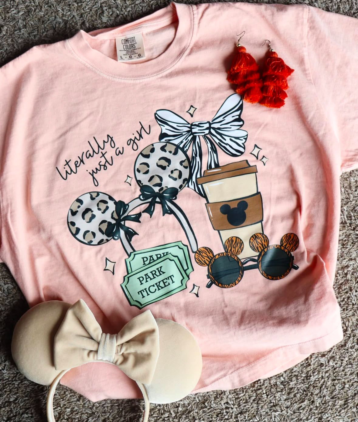 Literally Just a Girl / Animal Version Tee