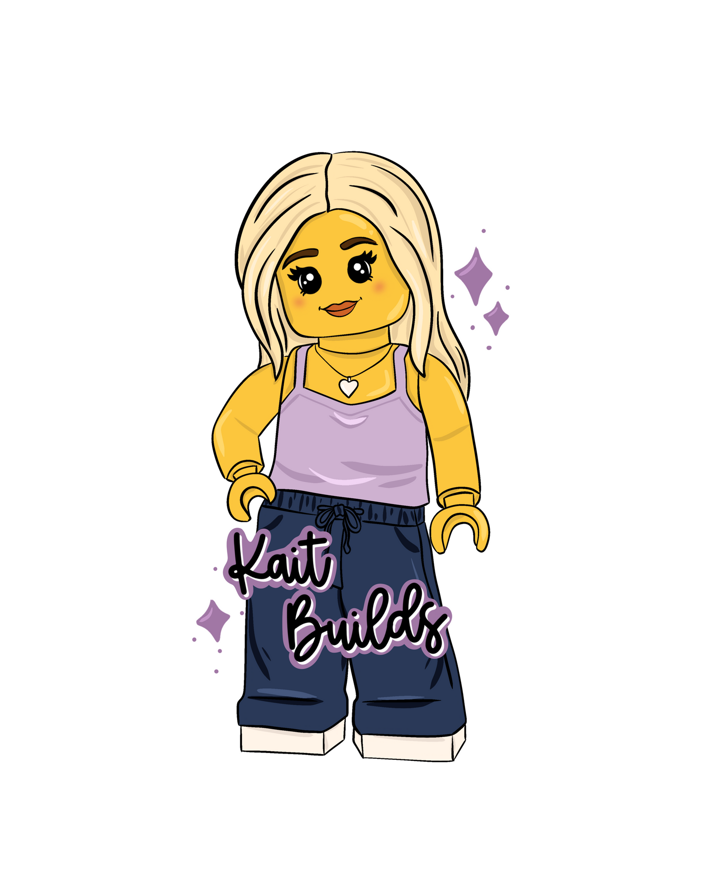 Custom *One Person* Minifig Portrait