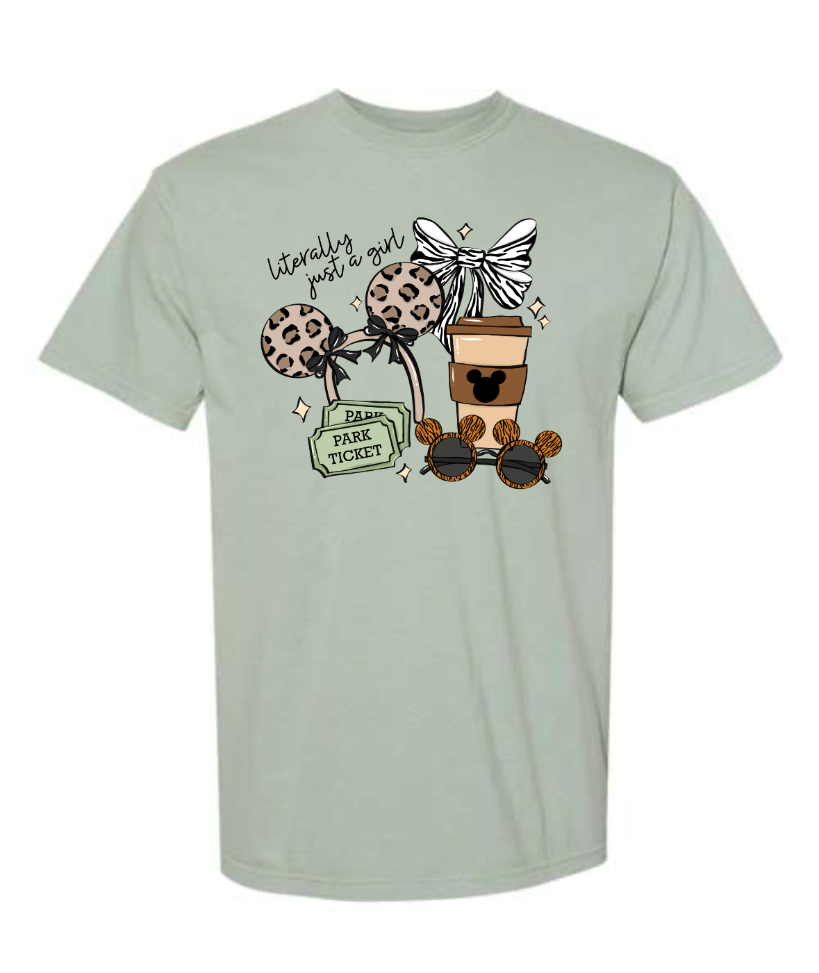 Literally Just a Girl / Animal Version Tee