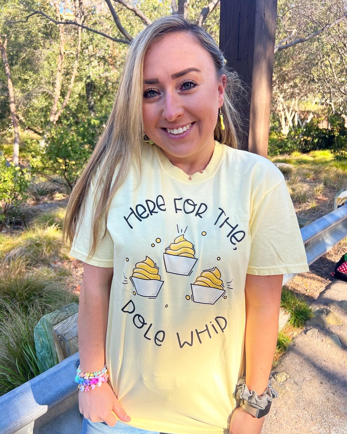 Adult Here for the Dole Whip Comfort Colors