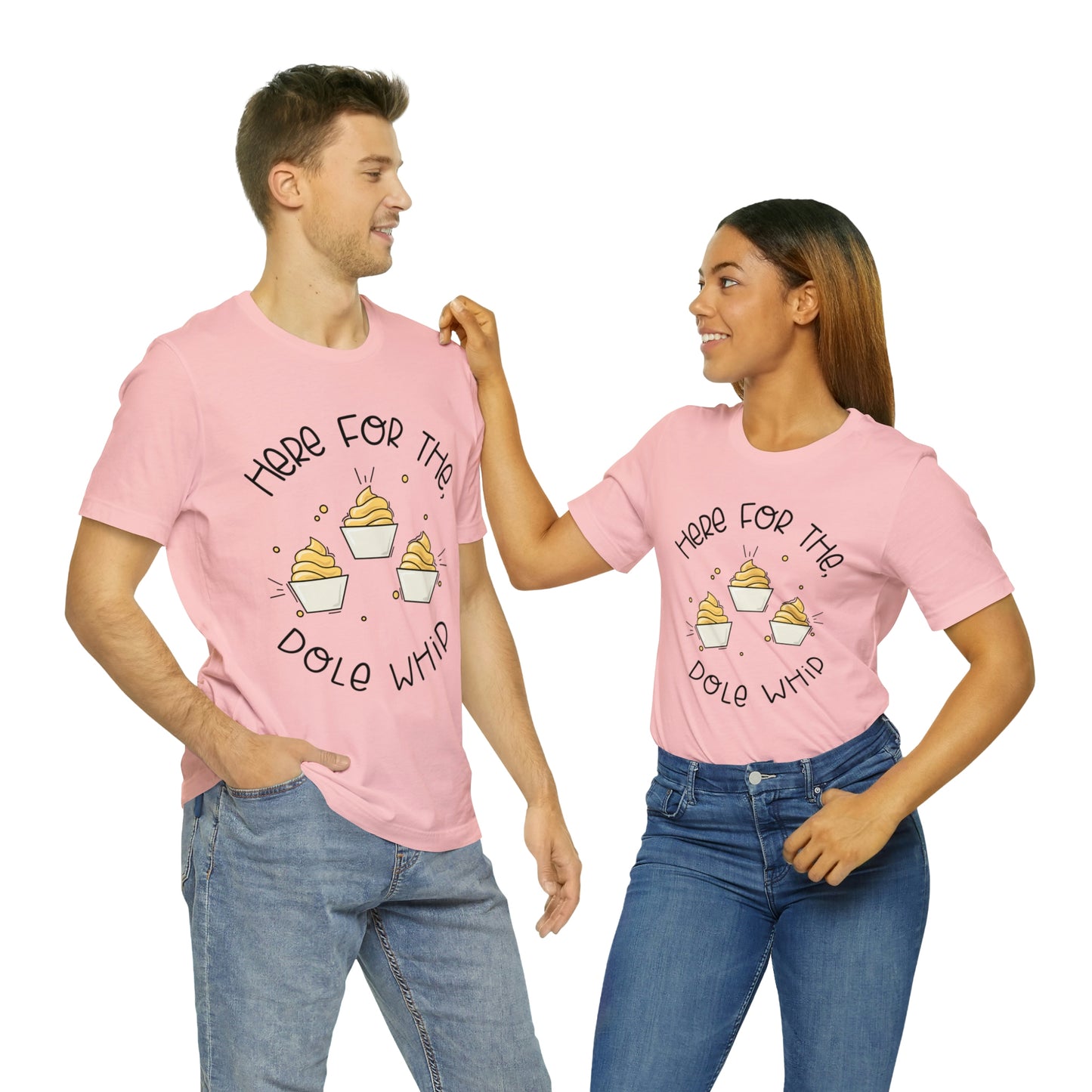 Adult Here for the Dole Whip Bella + Canvas Tee