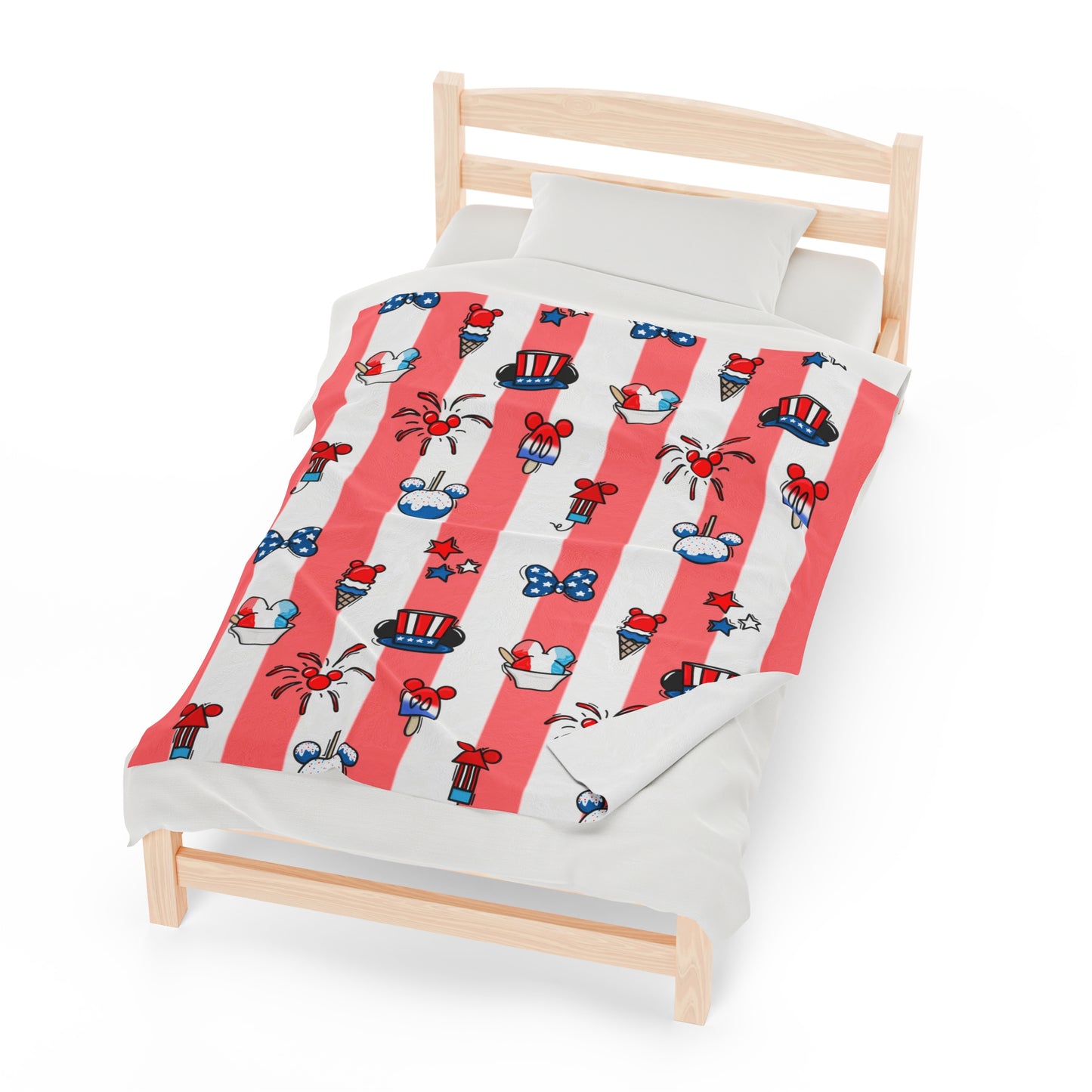 Magical Party in the USA Blanket - Red