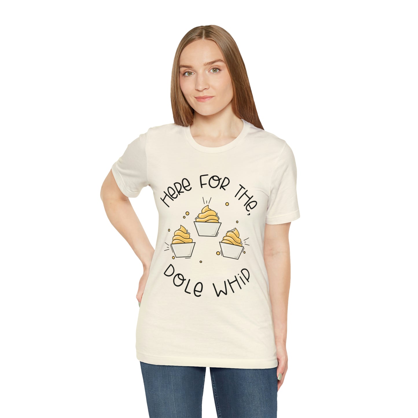 Adult Here for the Dole Whip Bella + Canvas Tee
