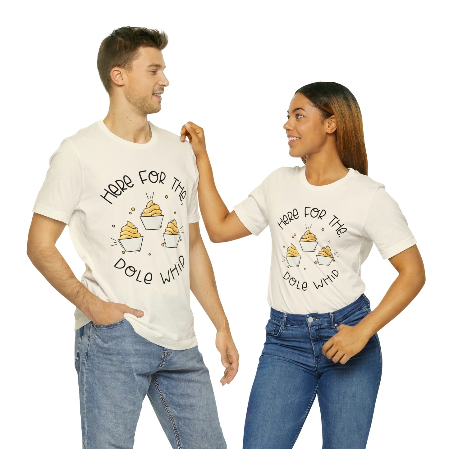 Adult Here for the Dole Whip Bella + Canvas Tee