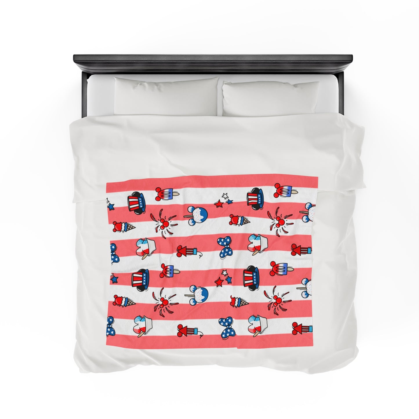 Magical Party in the USA Blanket - Red
