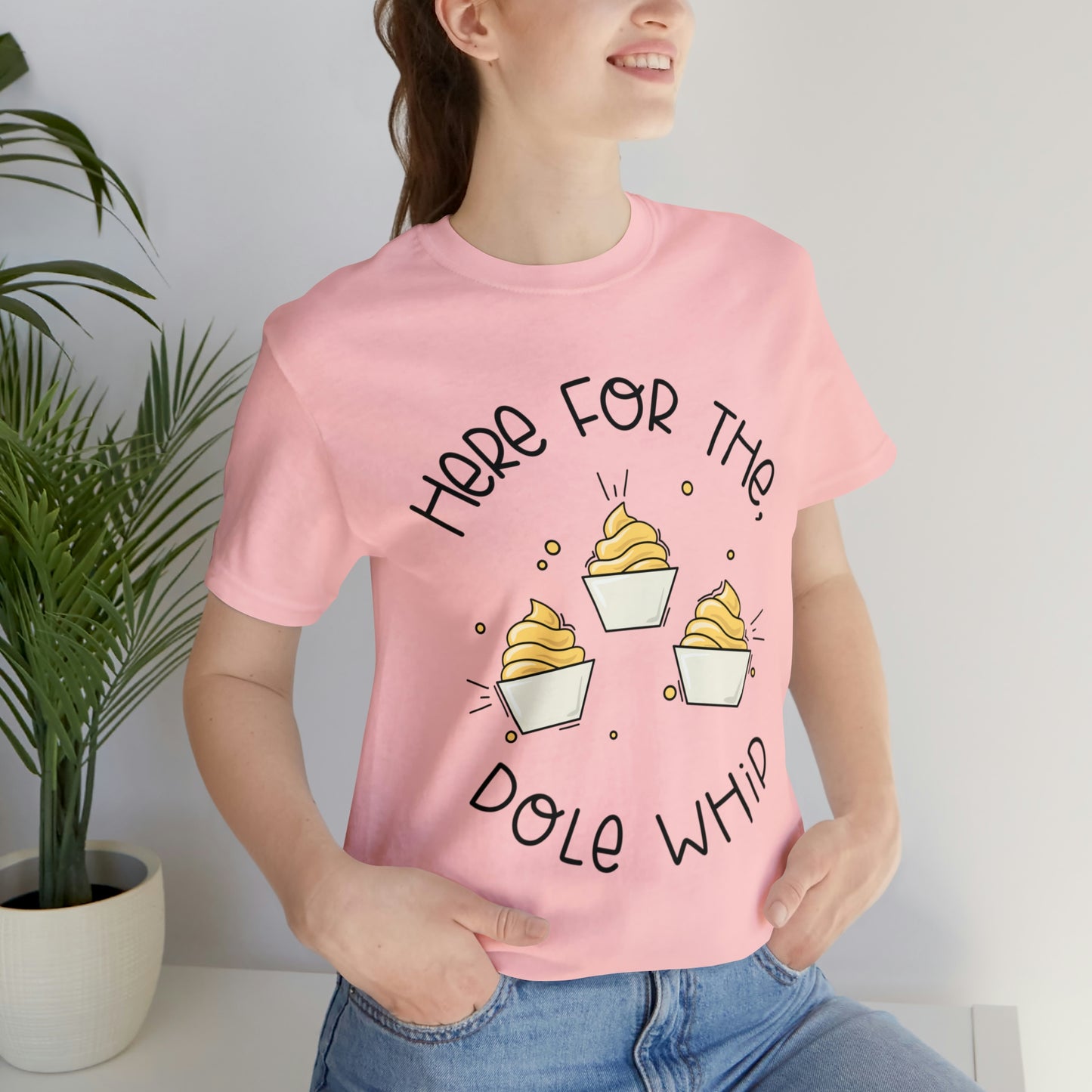 Adult Here for the Dole Whip Bella + Canvas Tee