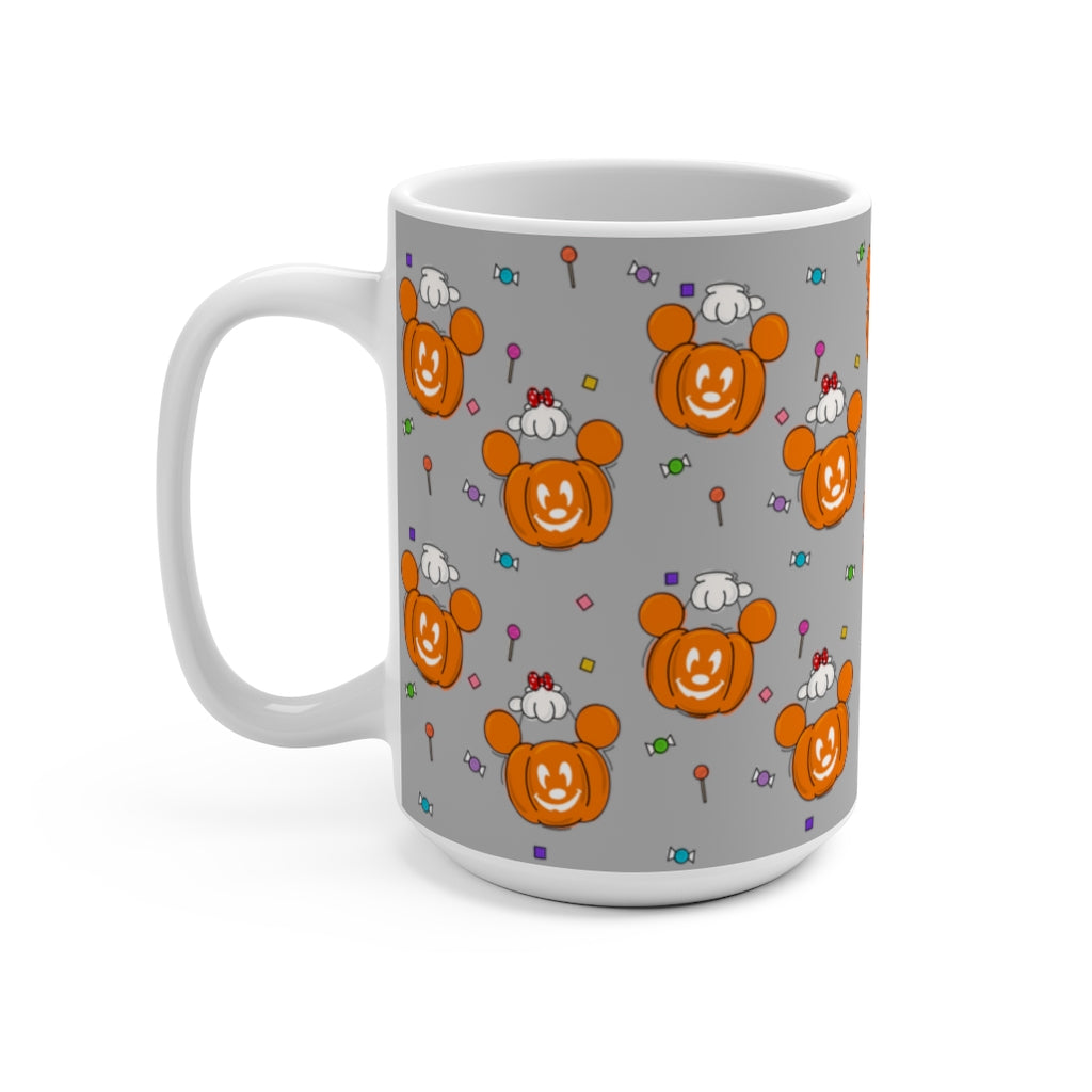 Trick or Treat Mug - Light Grey