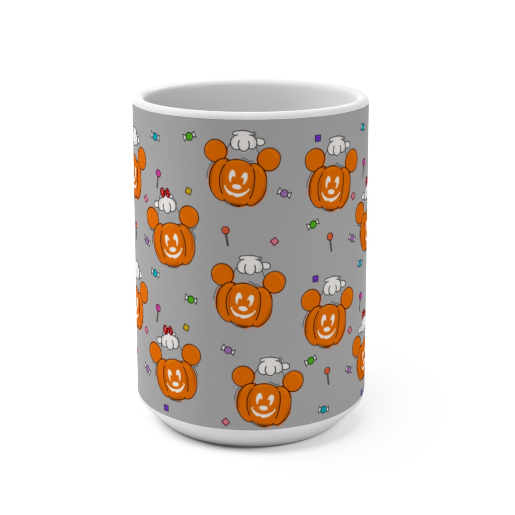 Trick or Treat Mug - Light Grey