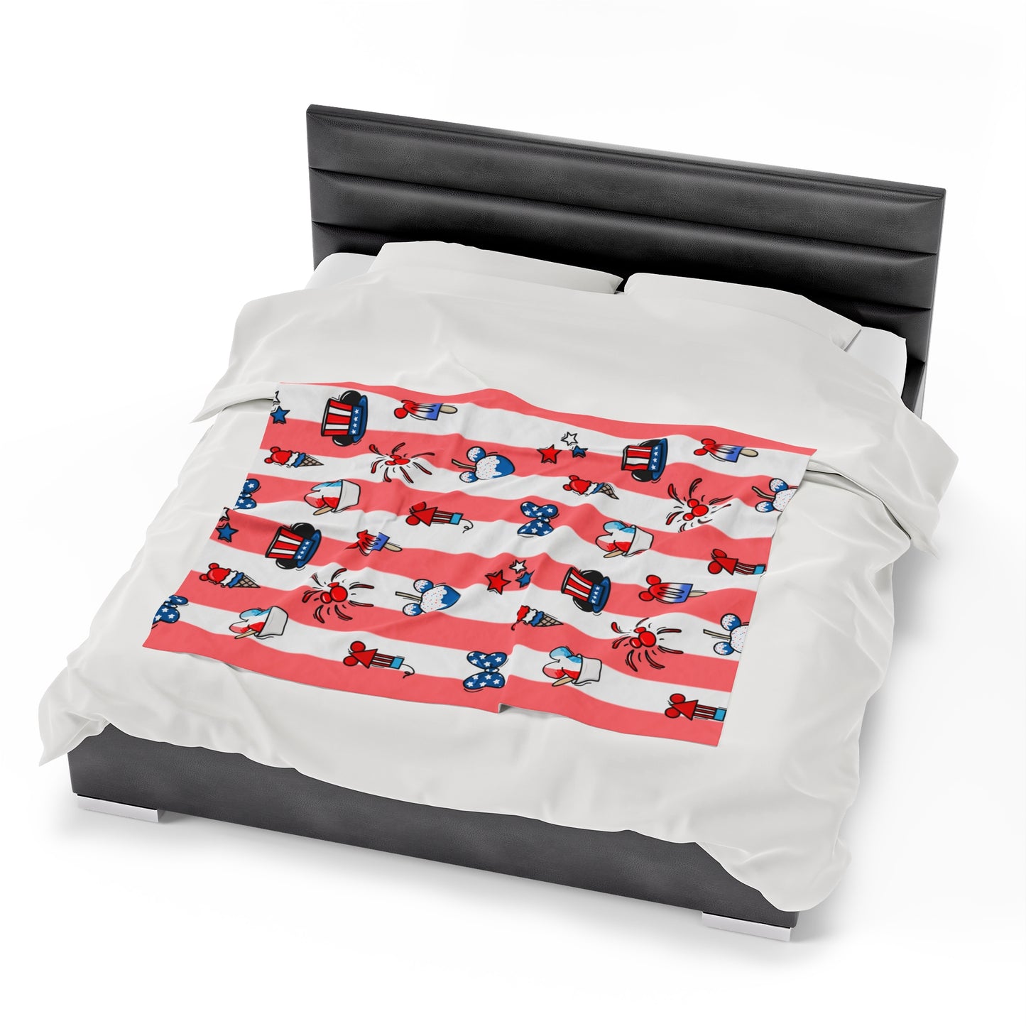 Magical Party in the USA Blanket - Red