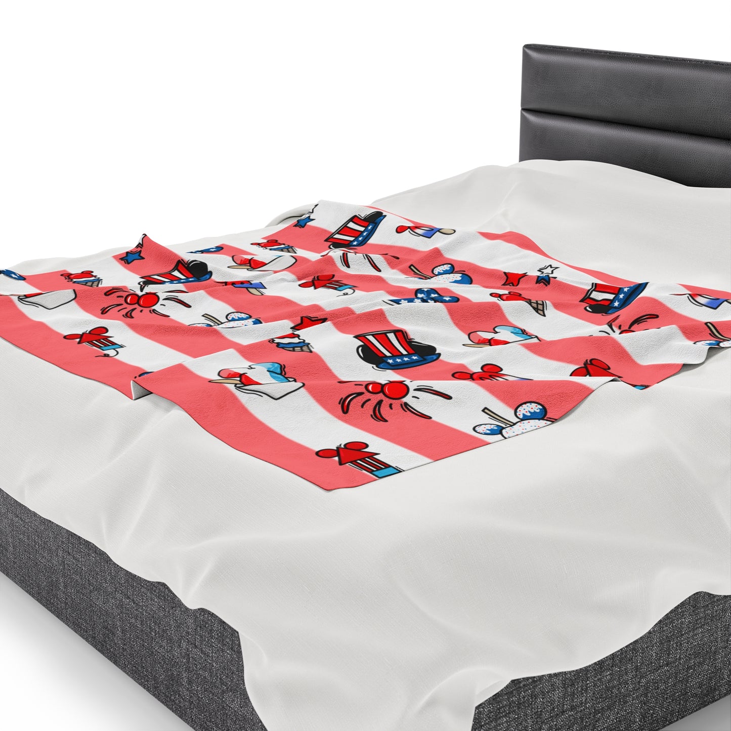Magical Party in the USA Blanket - Red