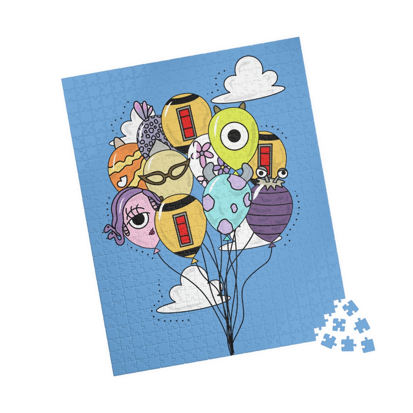 Monster Balloons Puzzle