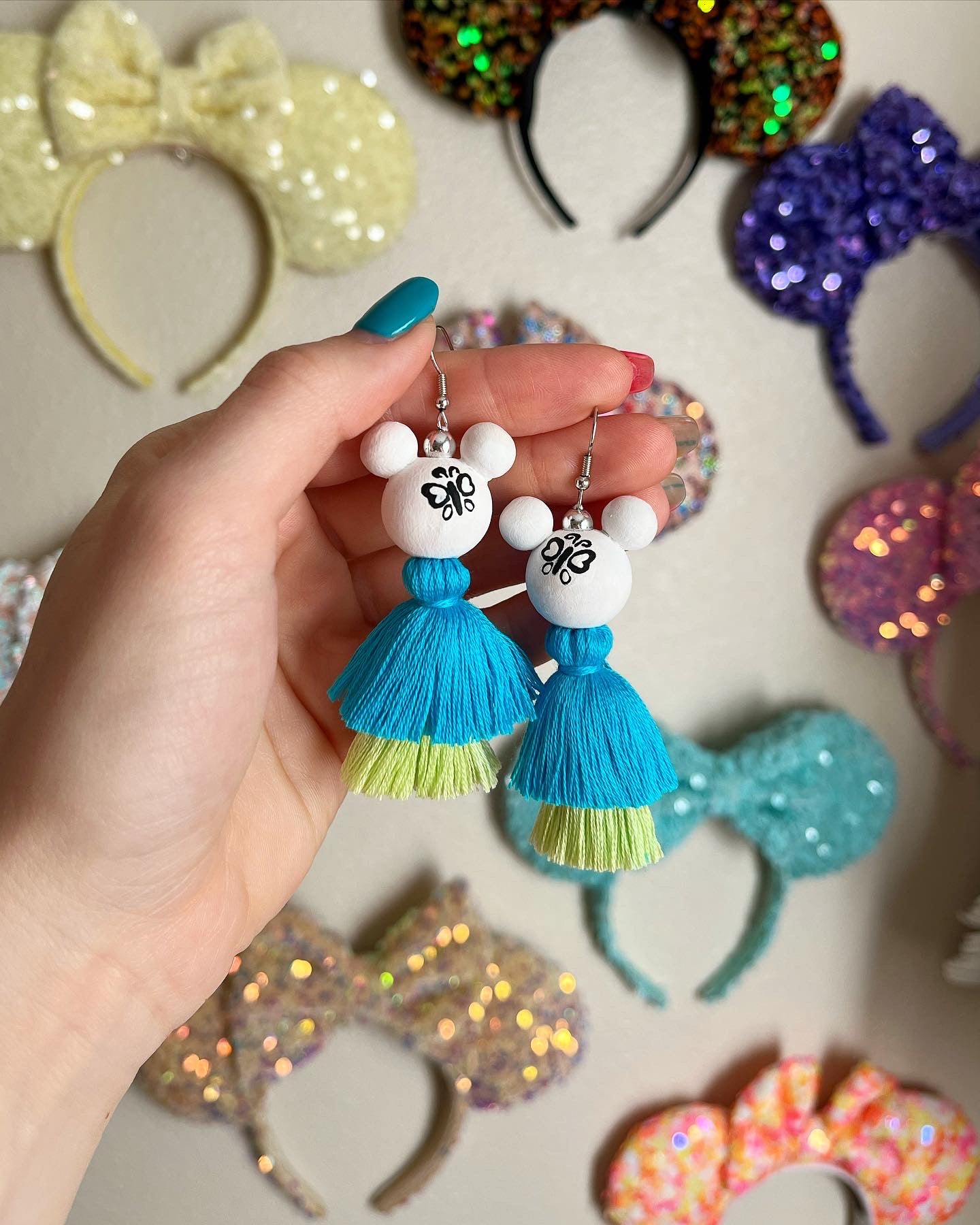 Mirabel Butterfly Tassel Earrings