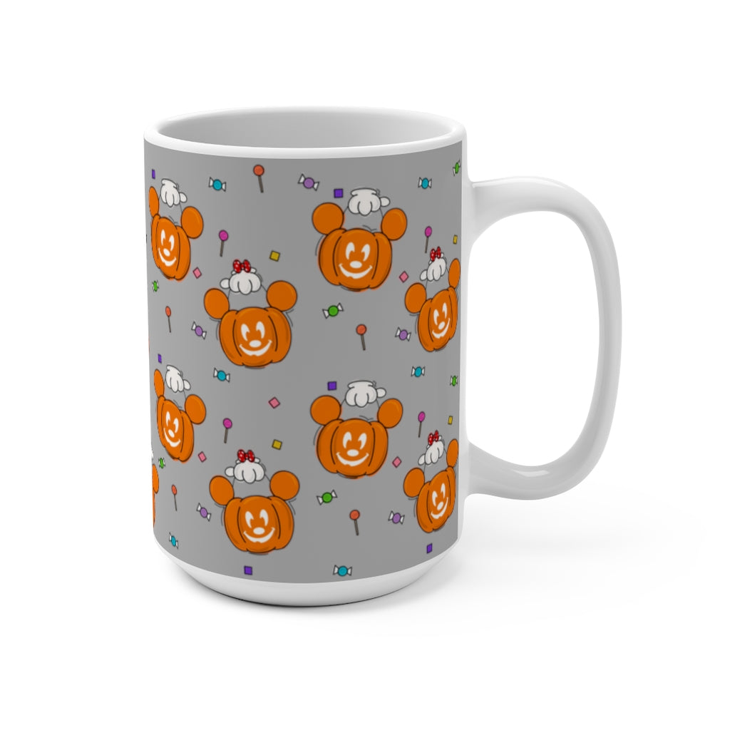 Trick or Treat Mug - Light Grey