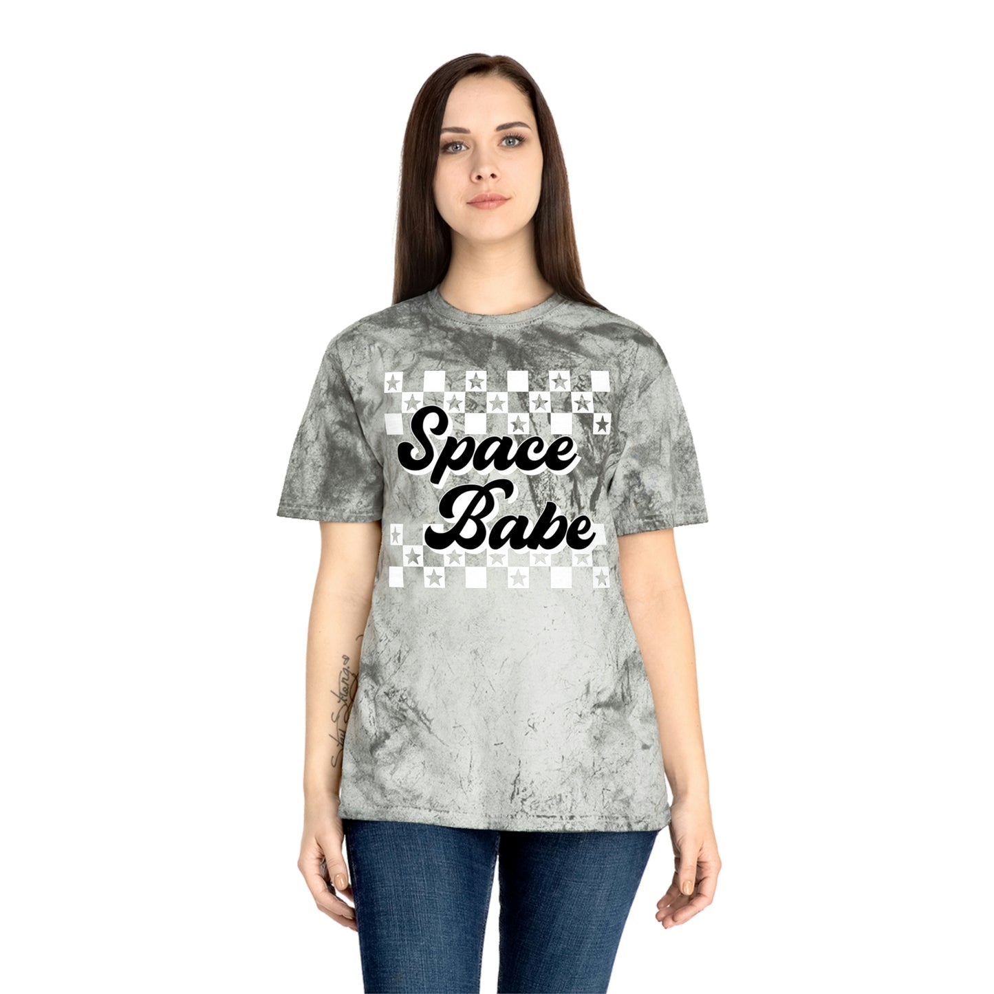 Adult Space Babe Color Blast Tee