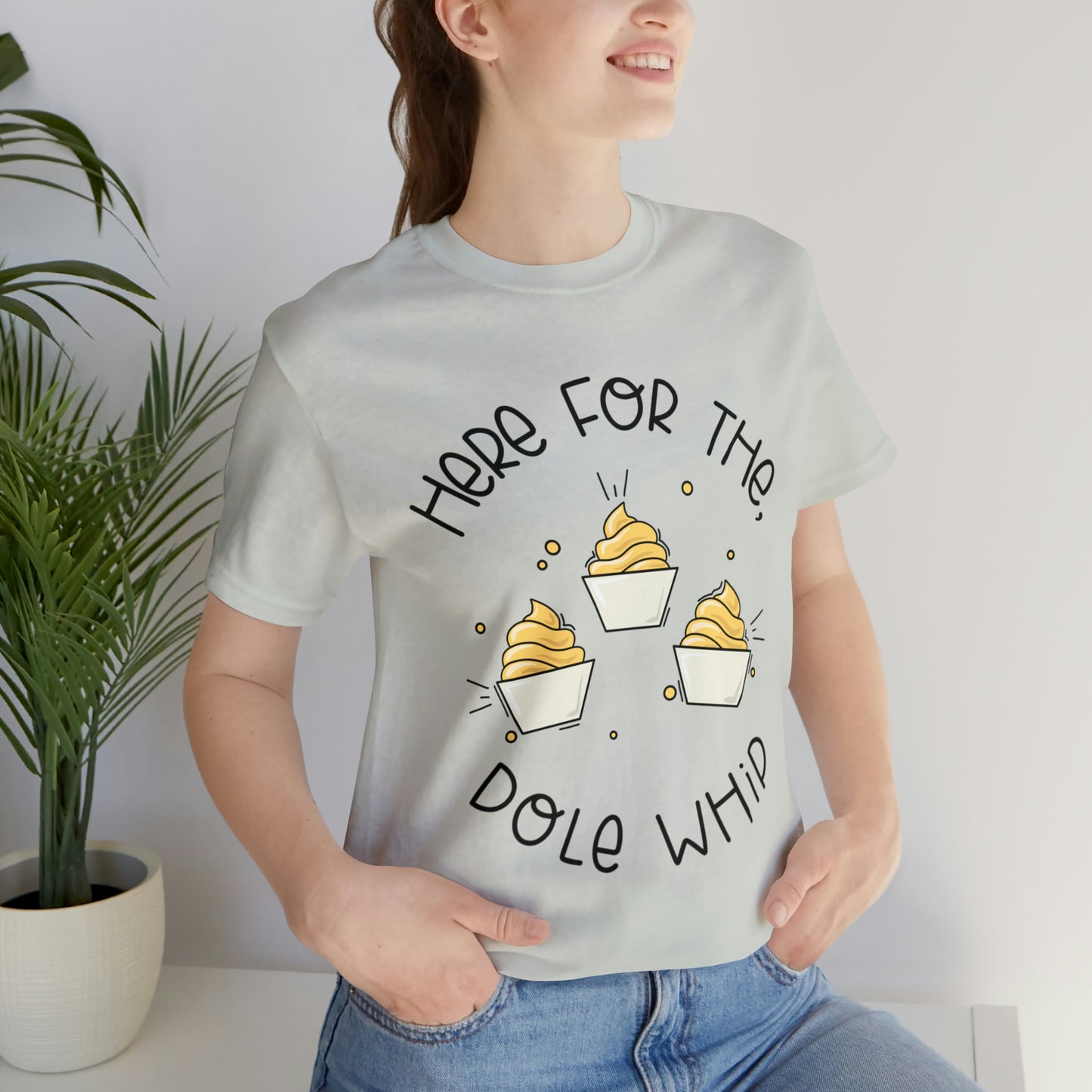 Adult Here for the Dole Whip Bella + Canvas Tee