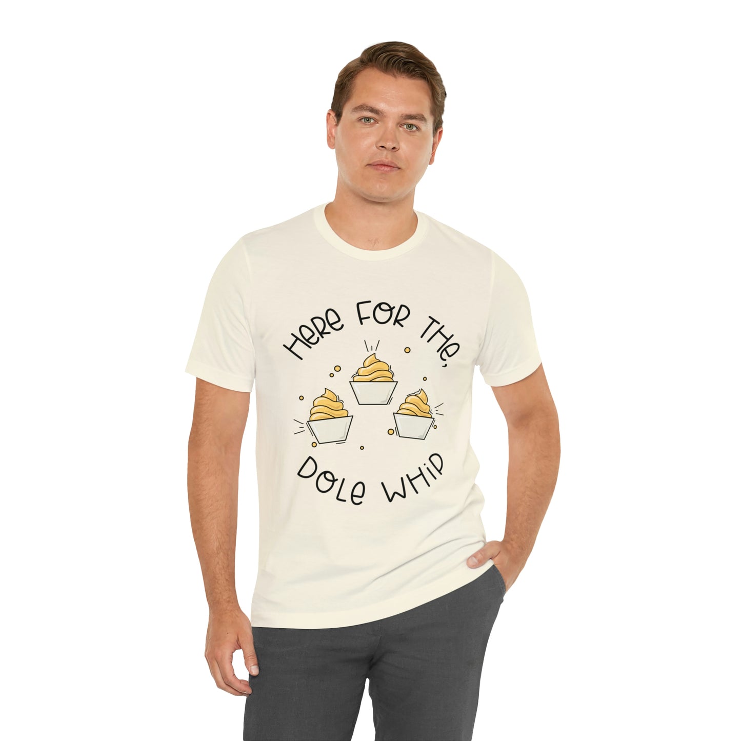 Adult Here for the Dole Whip Bella + Canvas Tee