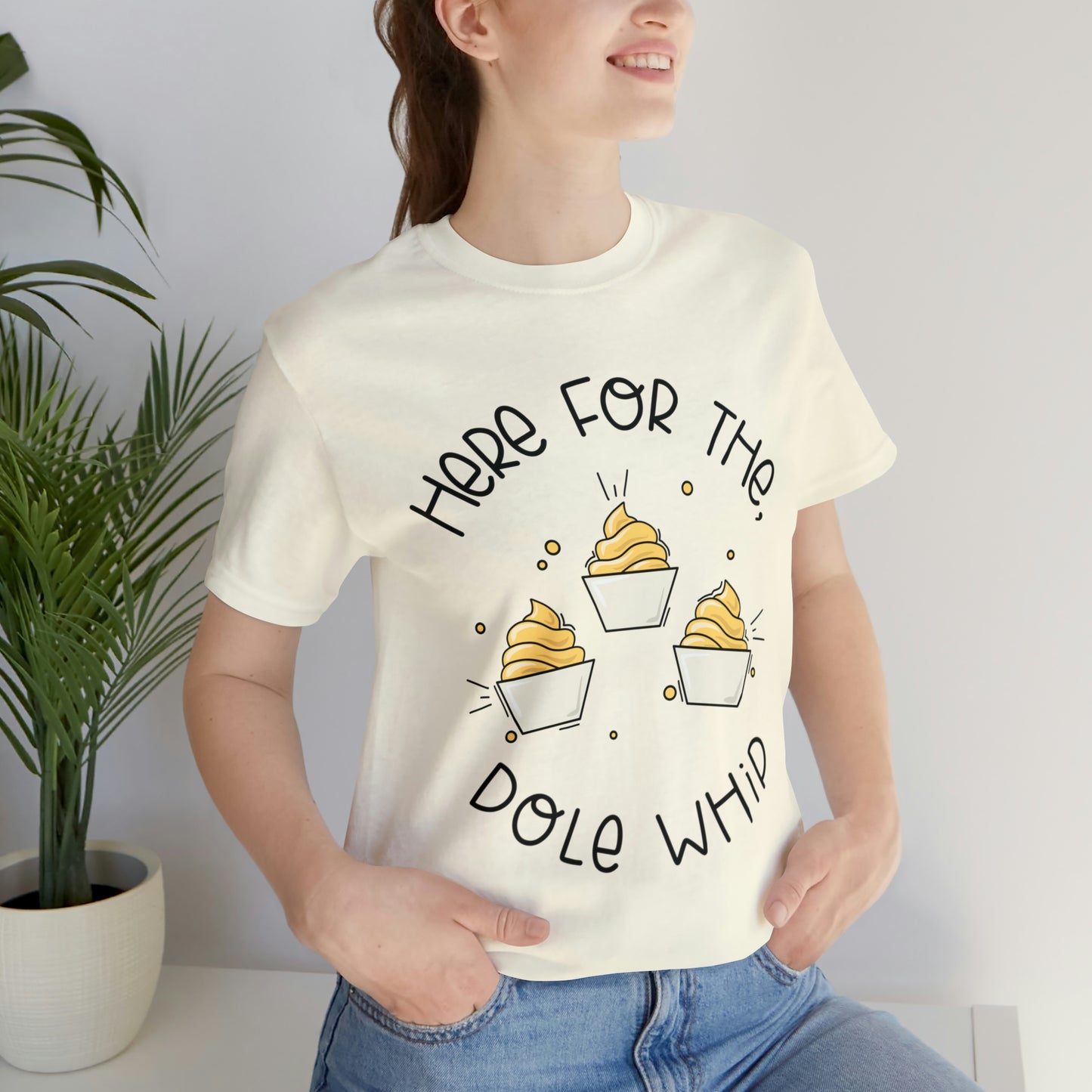Adult Here for the Dole Whip Bella + Canvas Tee