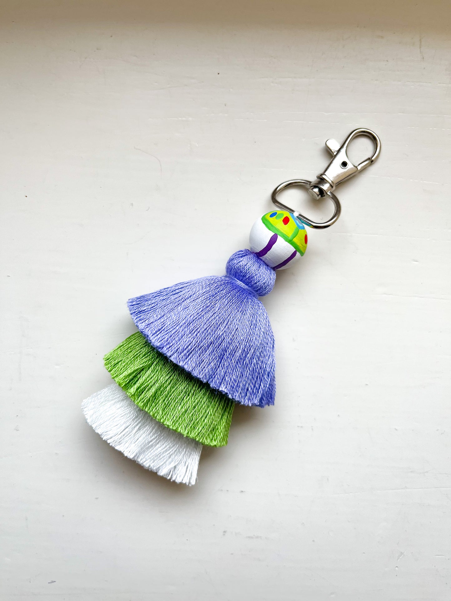 Buzz Inspired Tassel Keychain