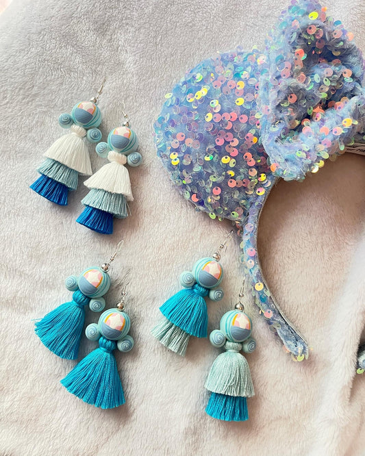 Carriage Tassel Earrings