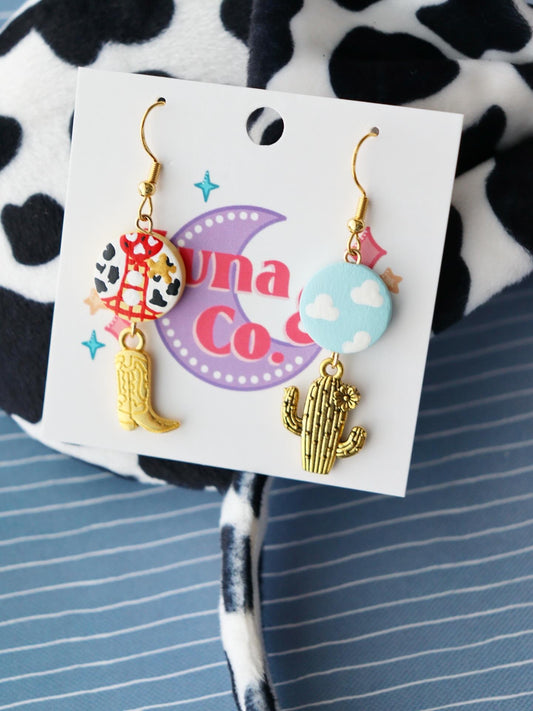 Cowboy Charm Dangles