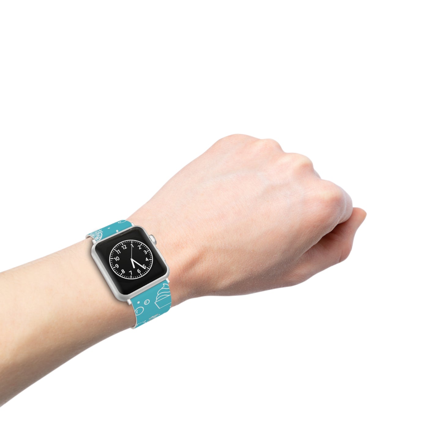 Snacks - Turquoise Blue - Watch Band for Apple Watch