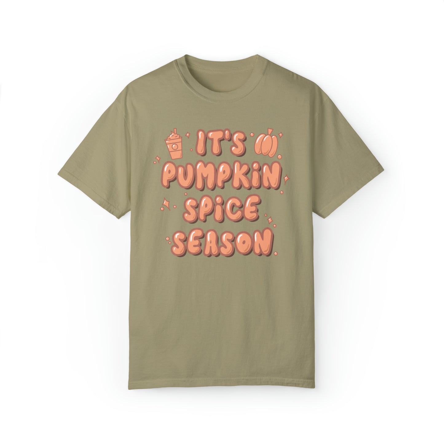 Adult Pumpkin Spice Season Tee - Comfort Colors