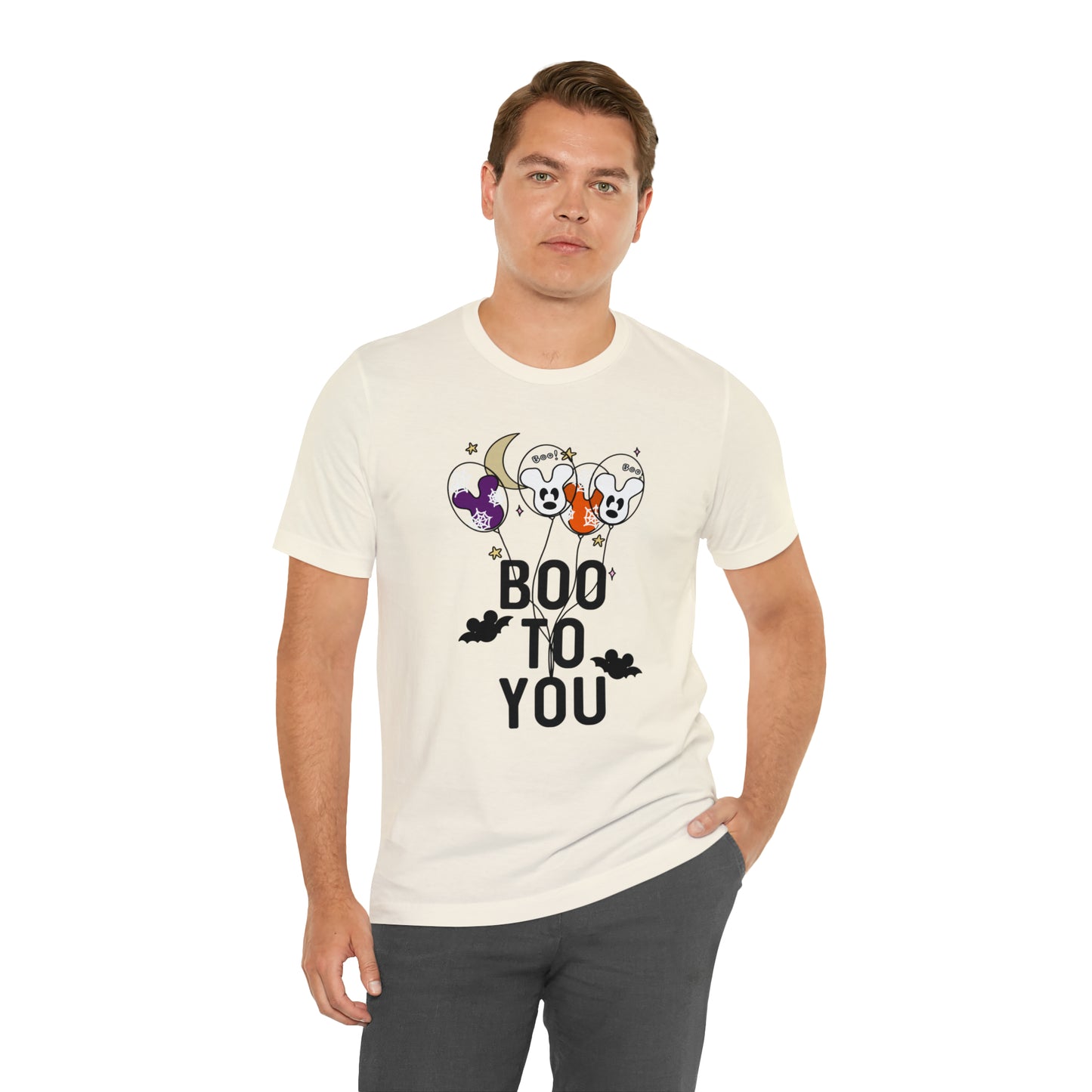 Adult Boo to you Tee - Bella + Canvas