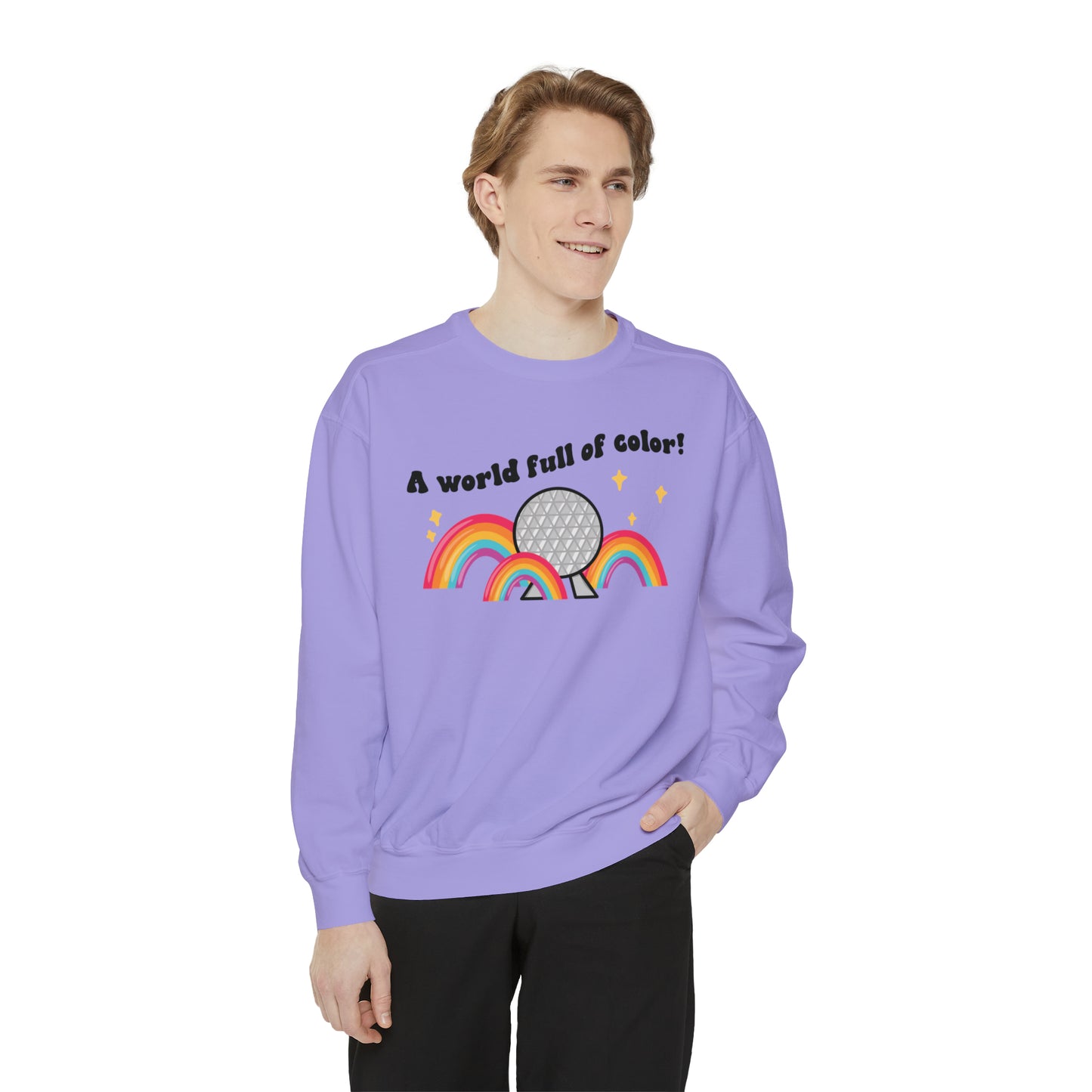 Adult A World full of color - sweatshirt