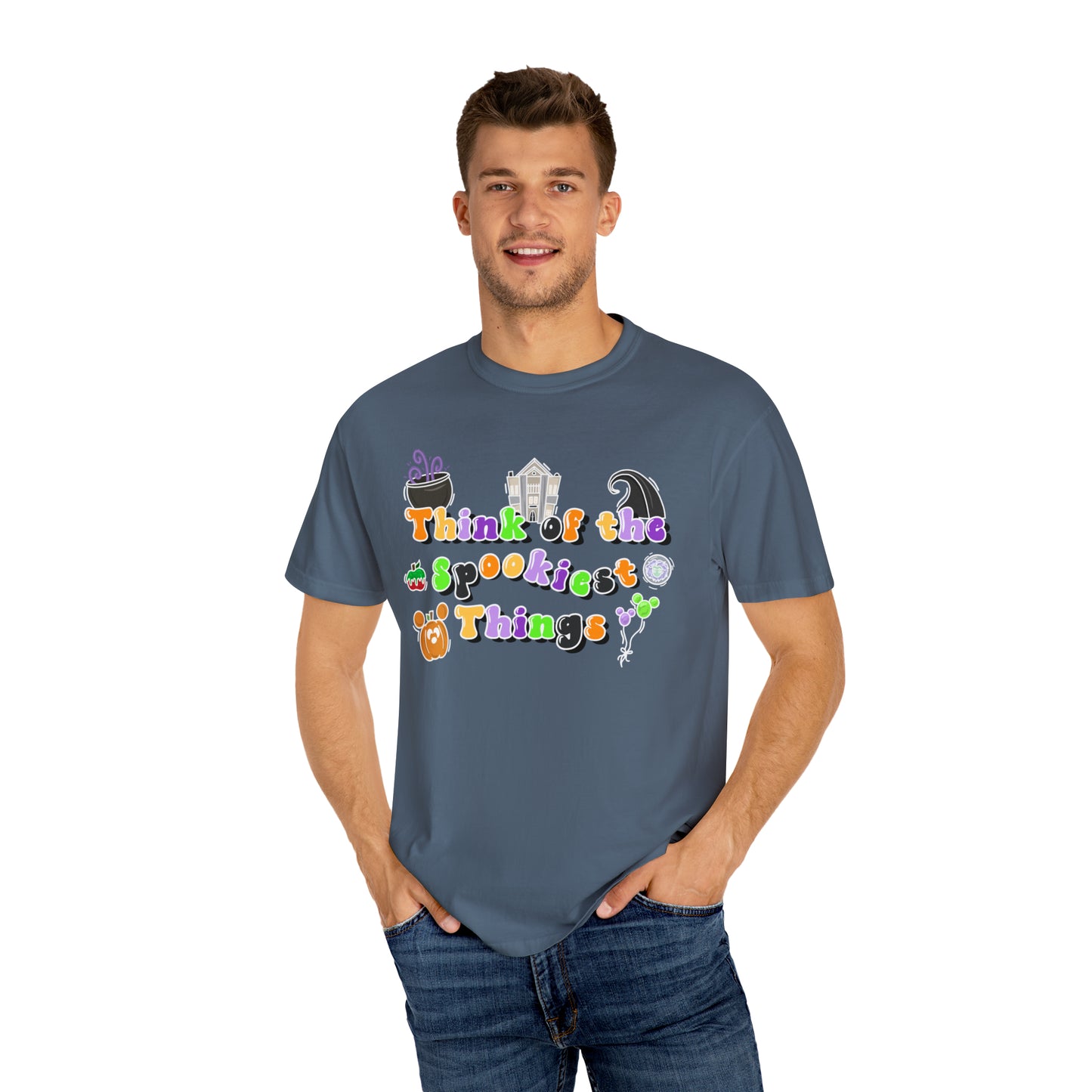 Adult Think of the spookiest things Tee - Comfort Colors