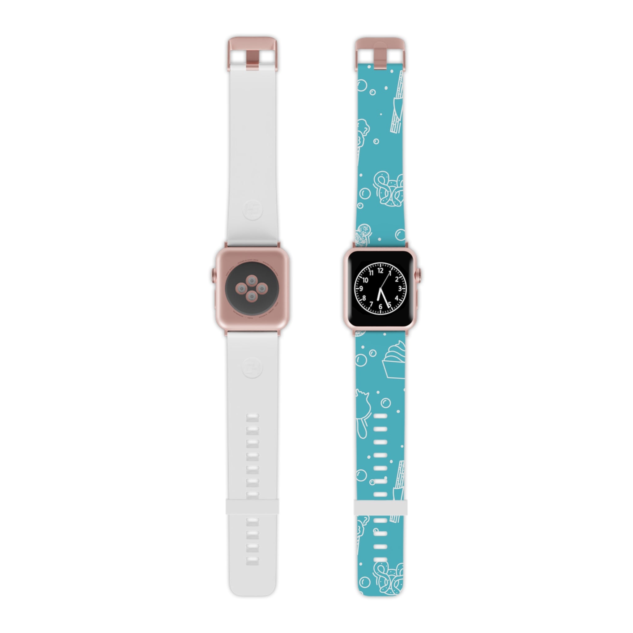 Snacks Turquoise Blue Watch Band for Apple Watch Luna Co