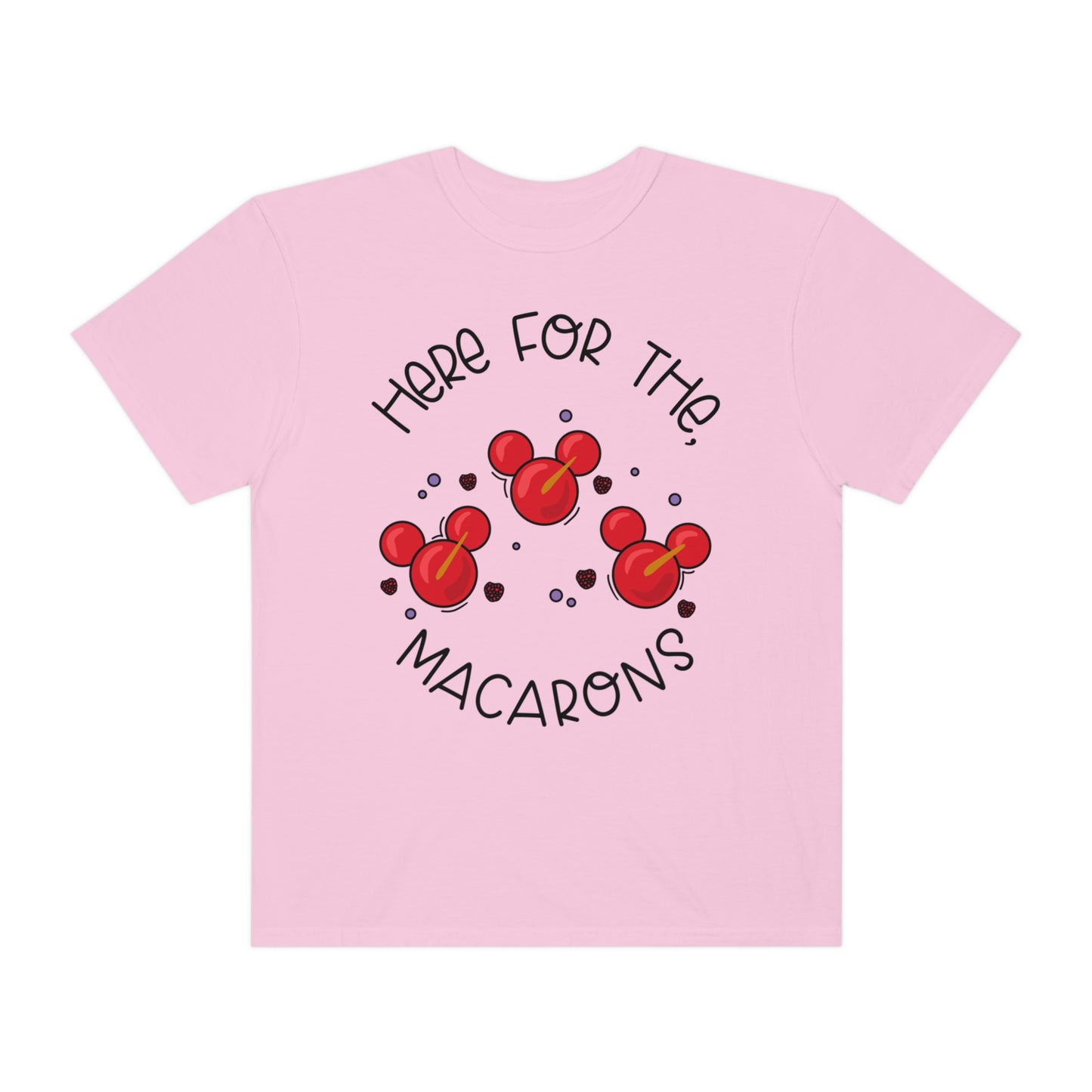 Adult Here for the Macarons Tee - Comfort Colors