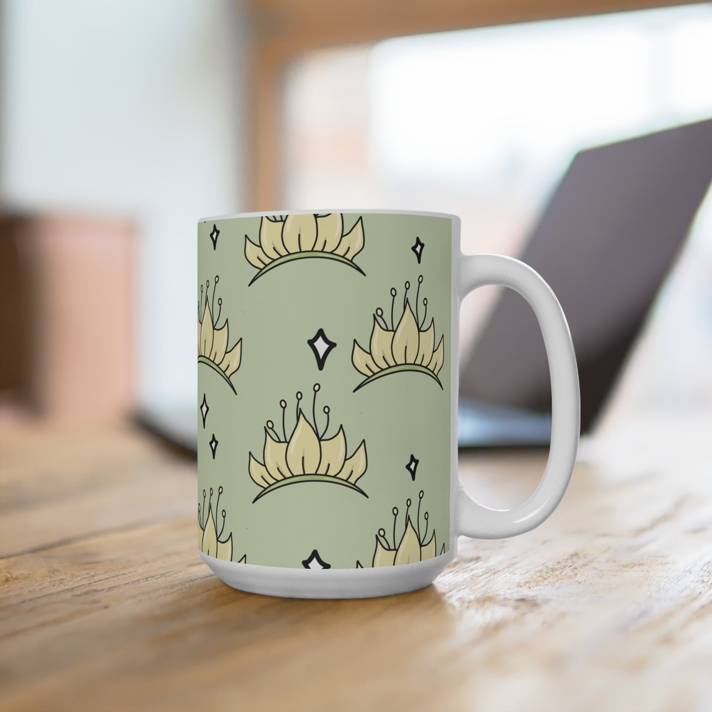 Leaf Crown Mug