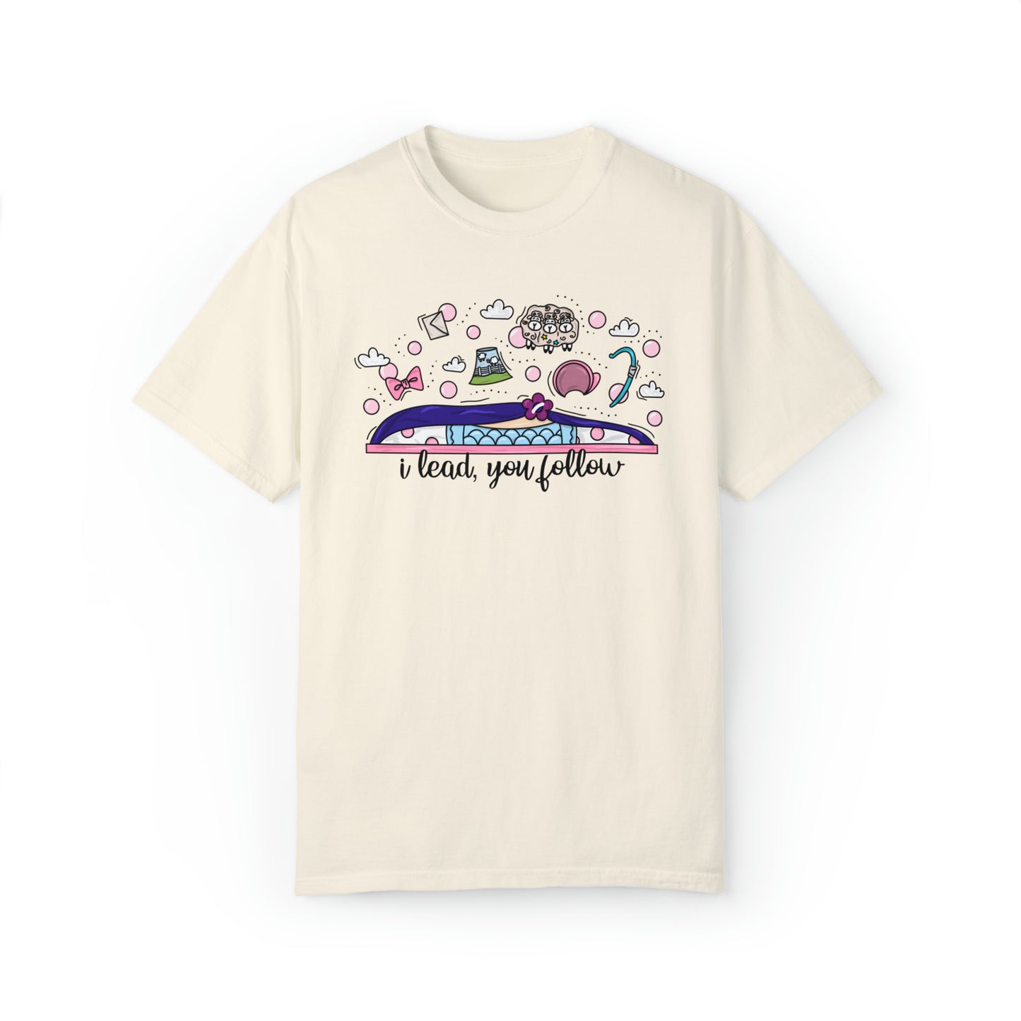 Adult Bow Peep Doodle Tee - Comfort Colors