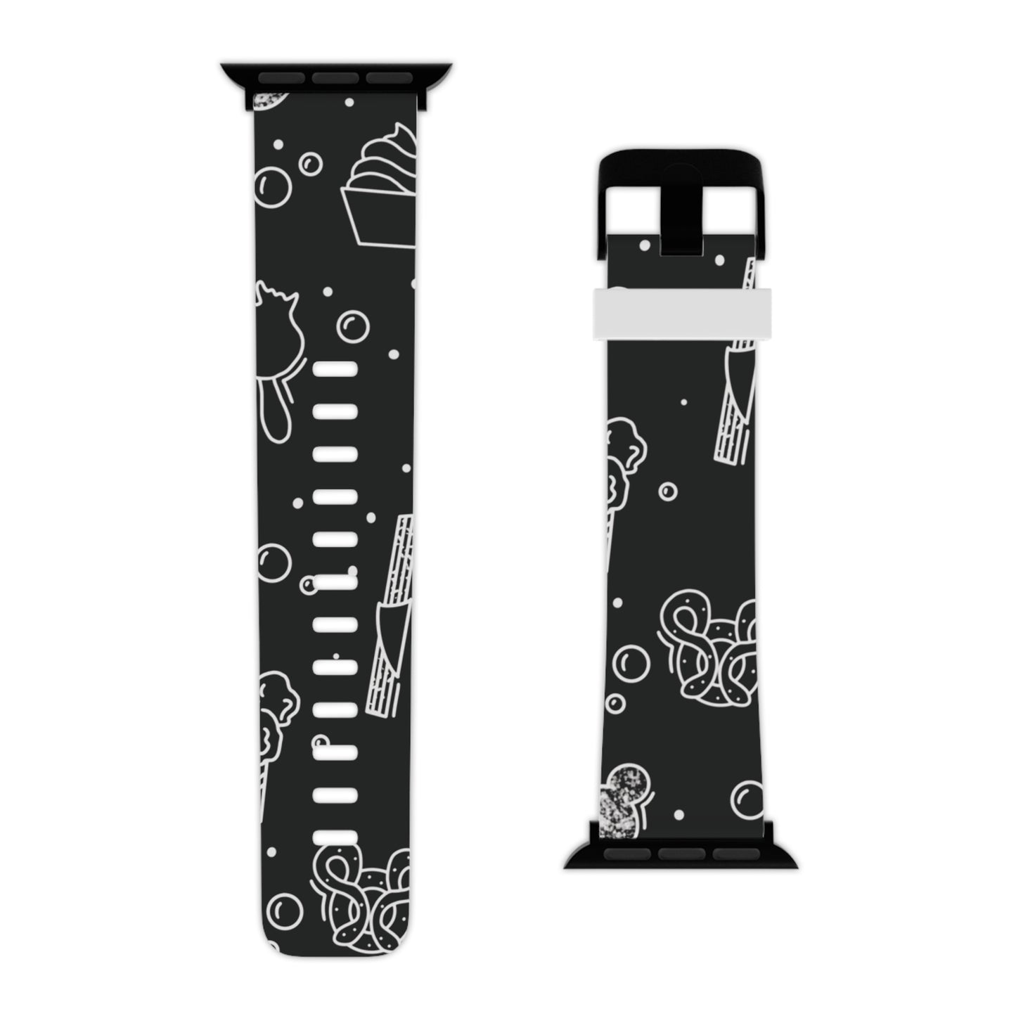 Snacks - black - Watch Band for Apple Watch