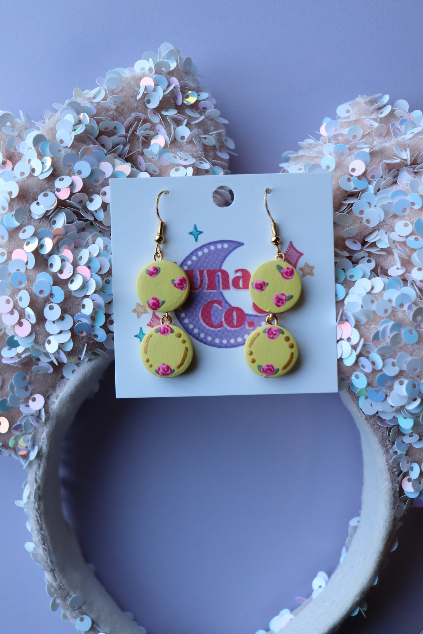 Buttercream Bloom Dangle Earrings