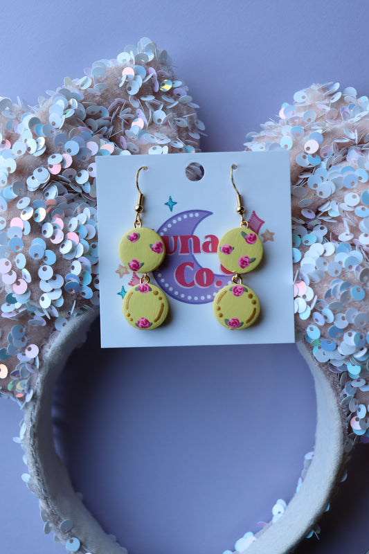 Buttercream Bloom Dangle Earrings