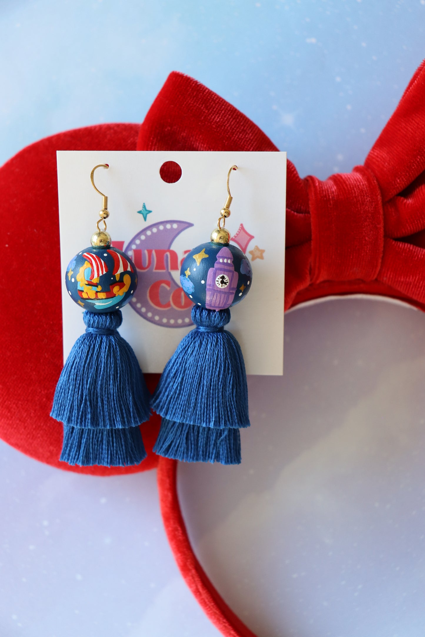 Peter Pans Flight Tassel Earrings